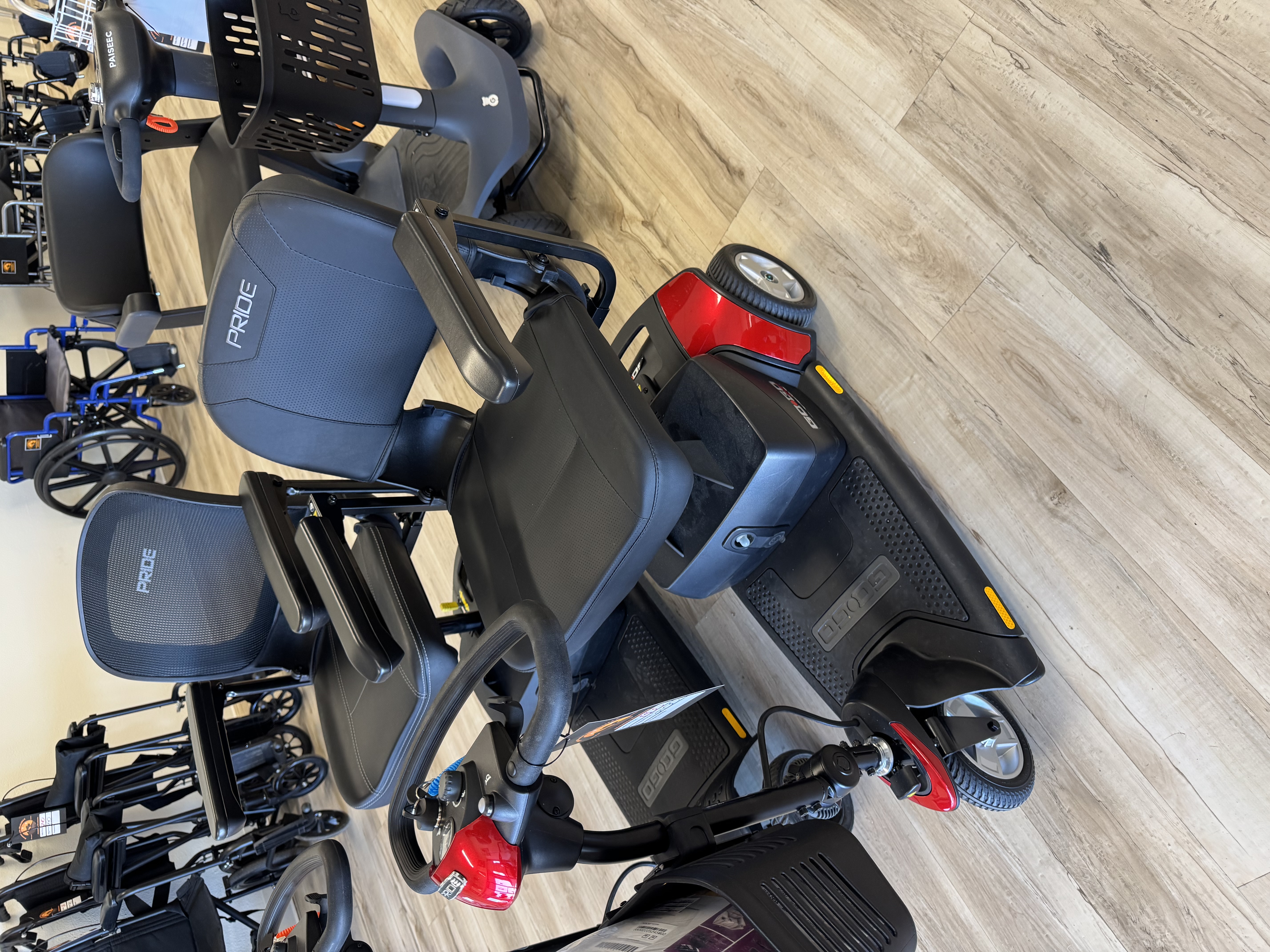 Three-wheel mobility scooter available for rent in Phoenix and Fountain Hills Arizona